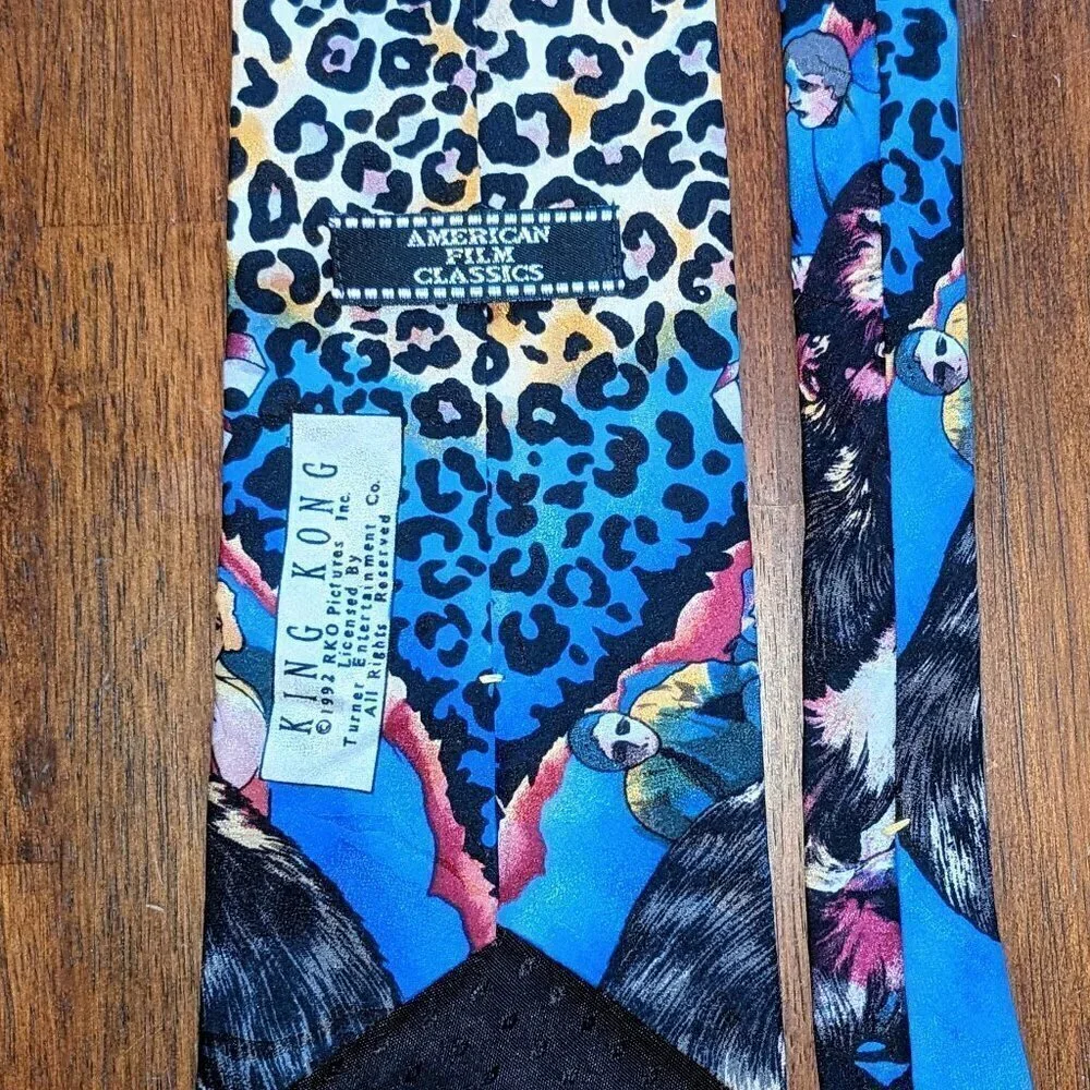 King Kong Silk Vintage Necktie circa 1992 from American Film Classics
